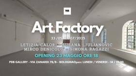Art Factory 2025-  PdB Gallery Contemporary Art Bologna. Mostra di ceramica contemporanea.
